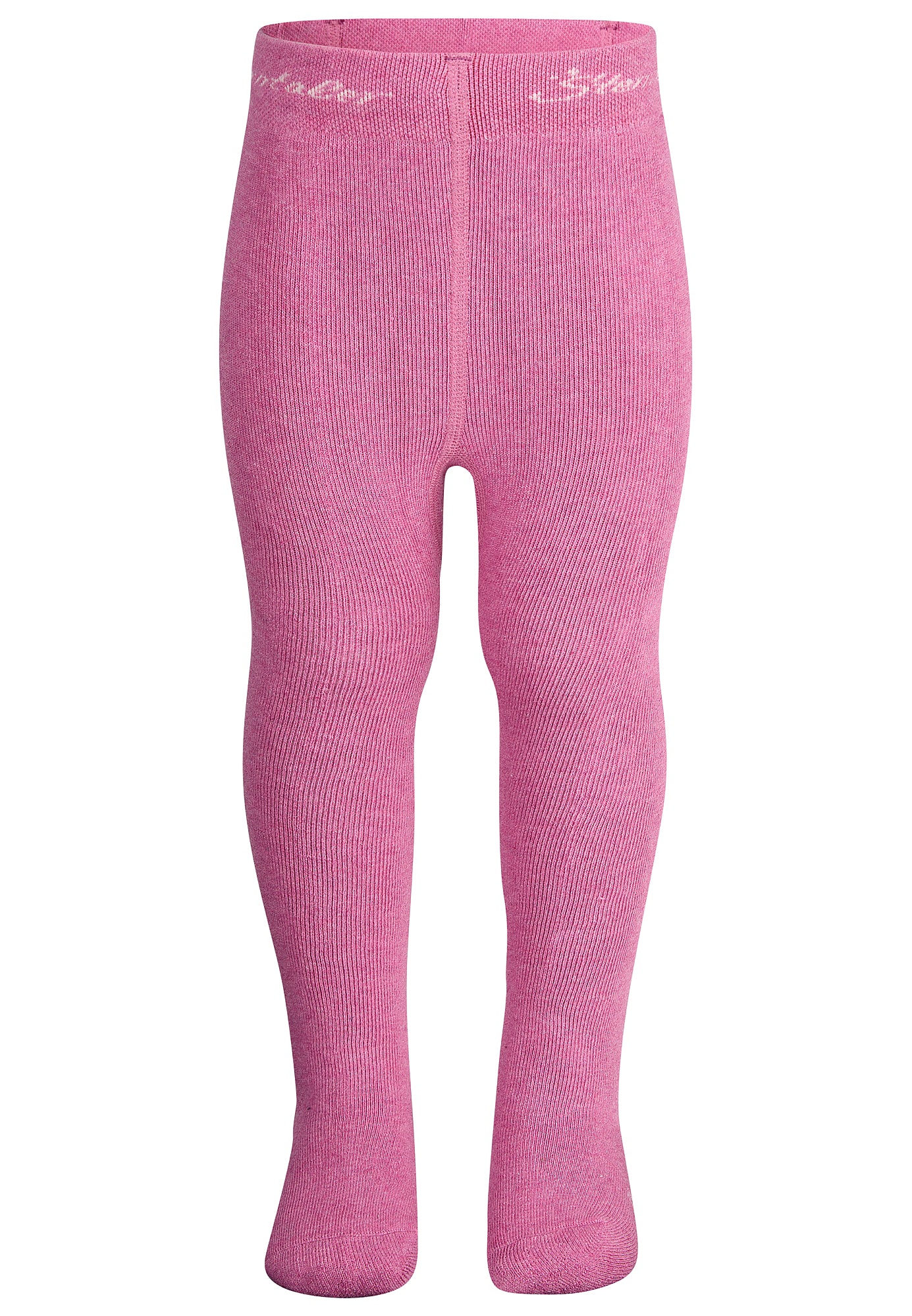 Strumpfhose Uni Pink Meliert