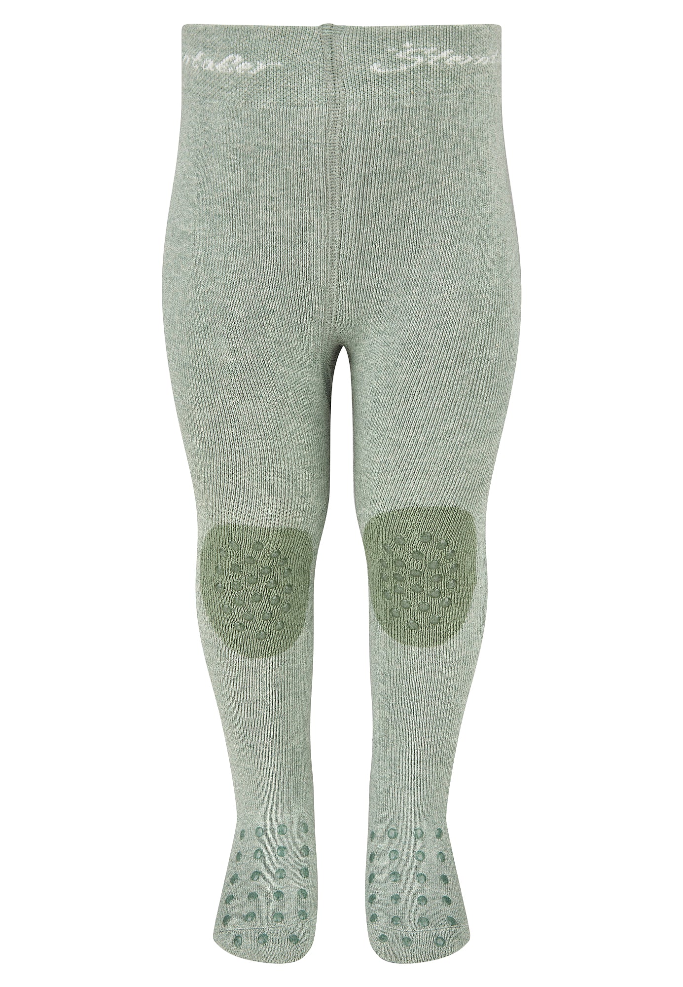 Krabbelstrumpfhose Steingrün