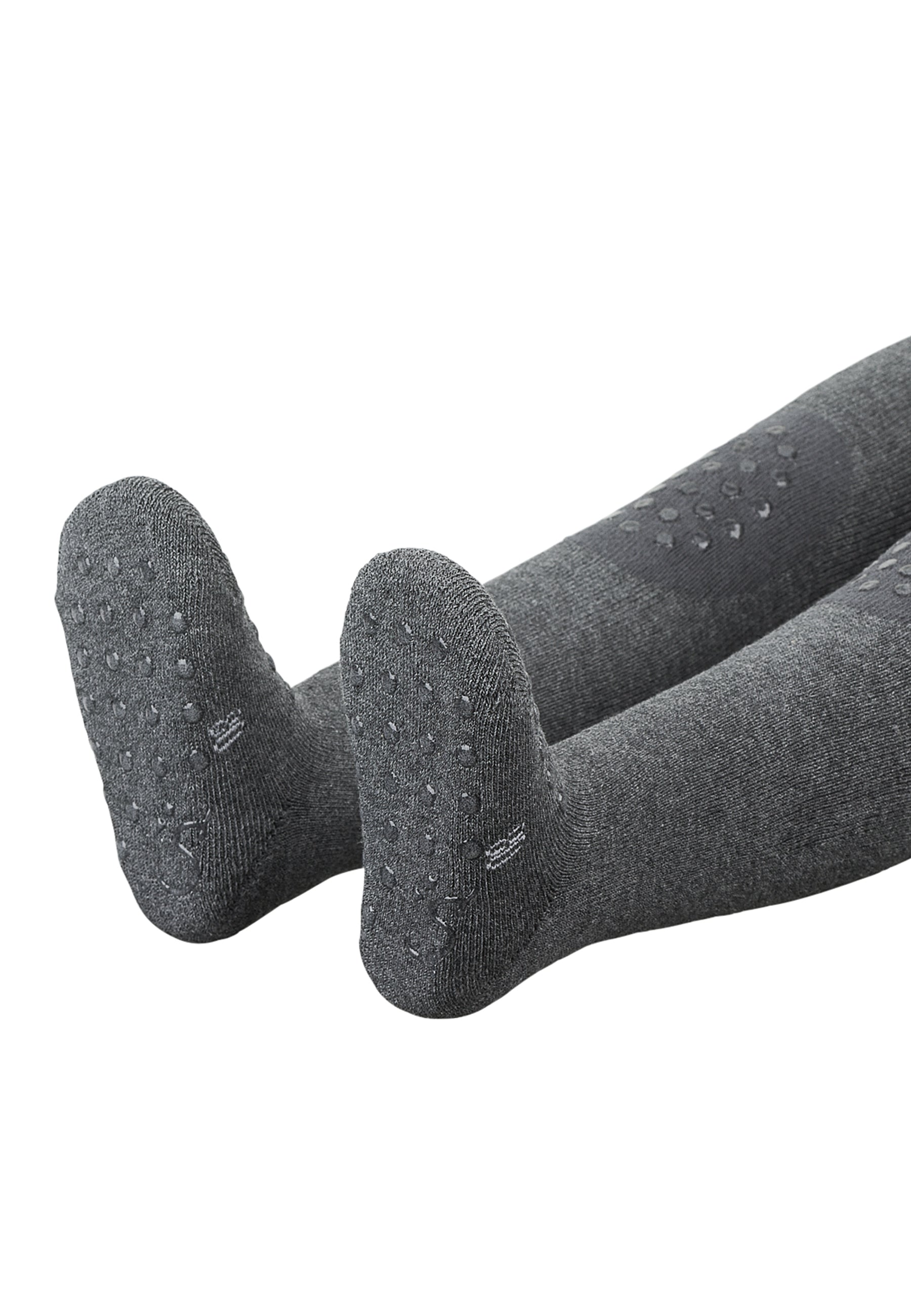 Krabbelstrumpfhose Anthrazit Meliert