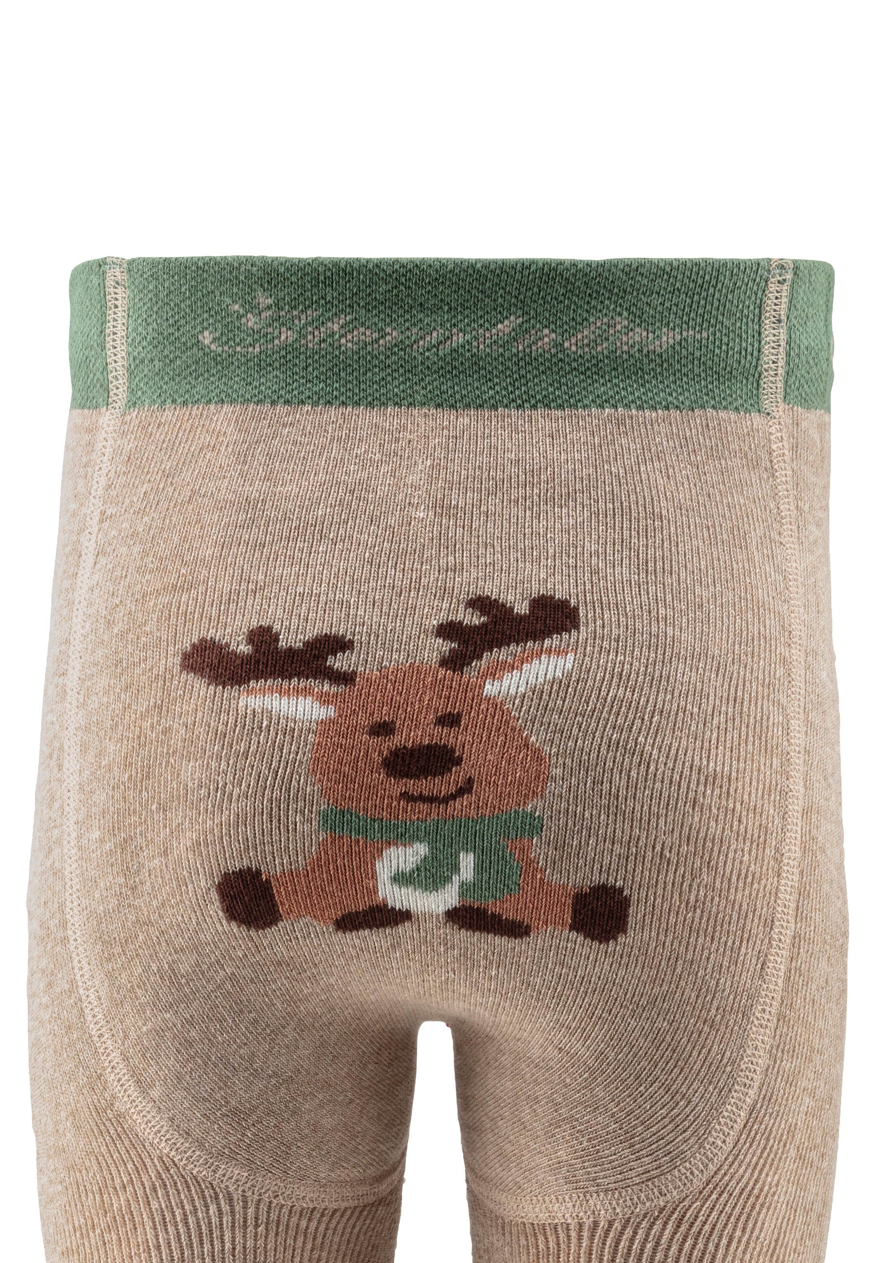 Krabbelstrumpfhose Weihnacht