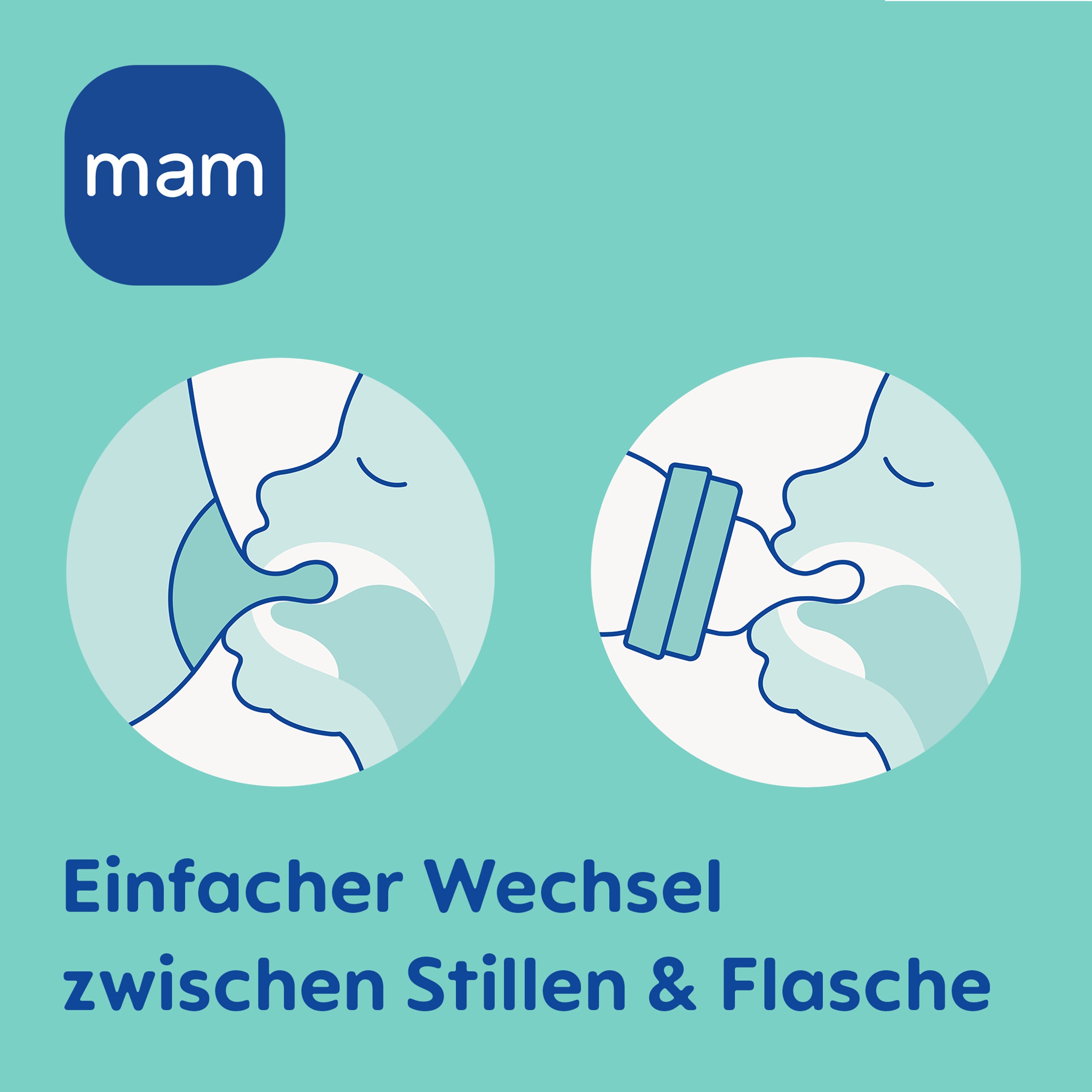 MAM Feel Good Glass Bottle matt 260 ml uni