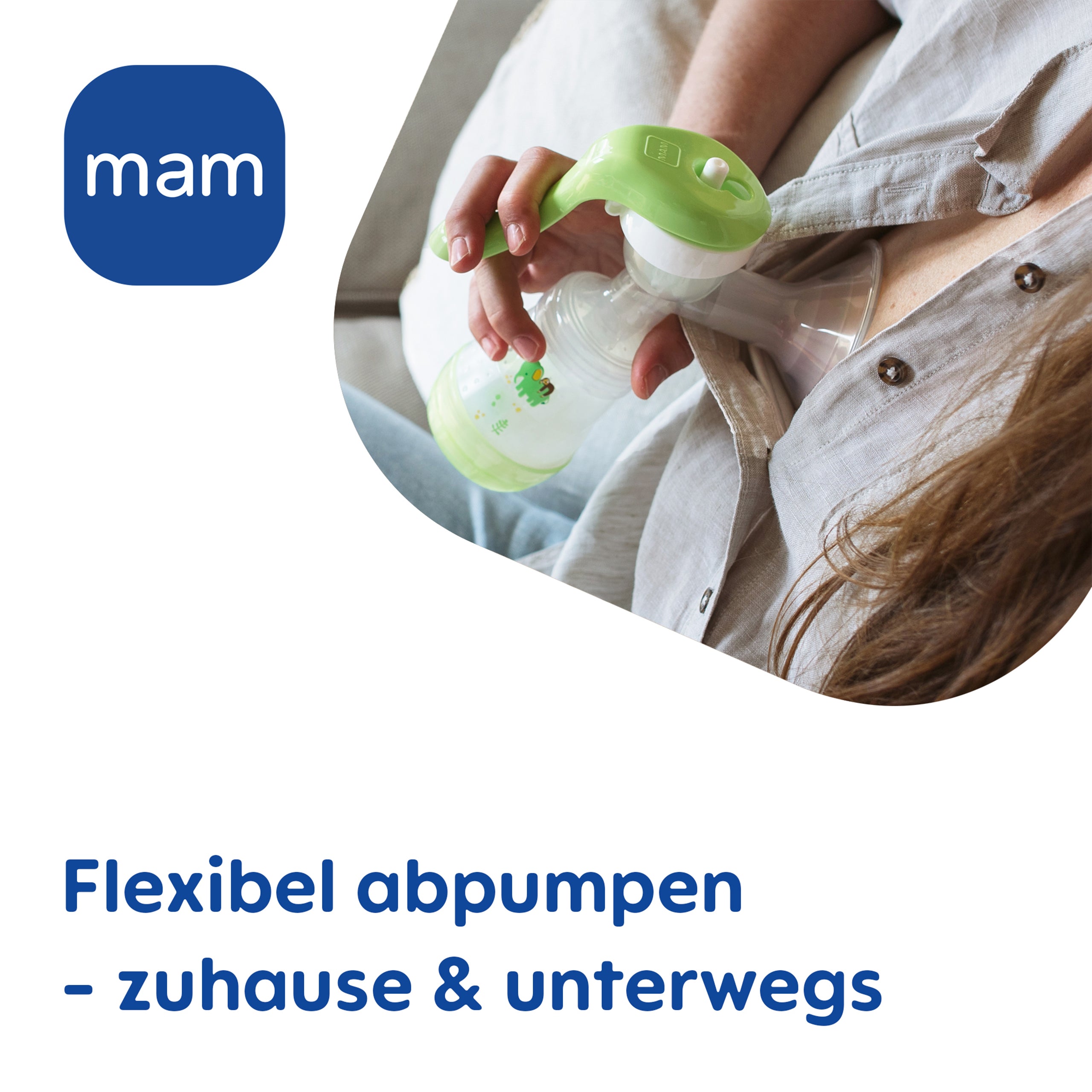 MAM Handmilchpumpe kompakt