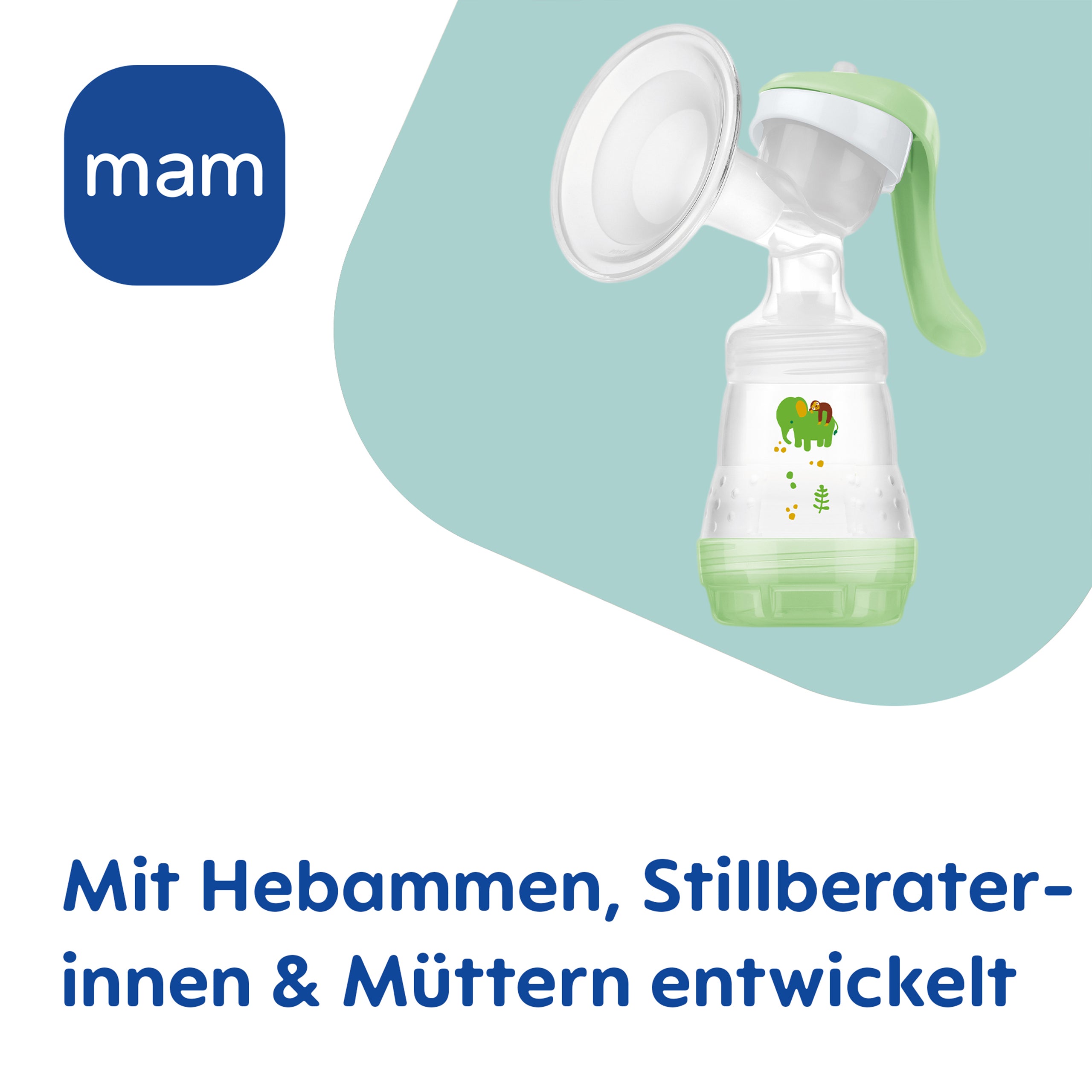 MAM Handmilchpumpe kompakt