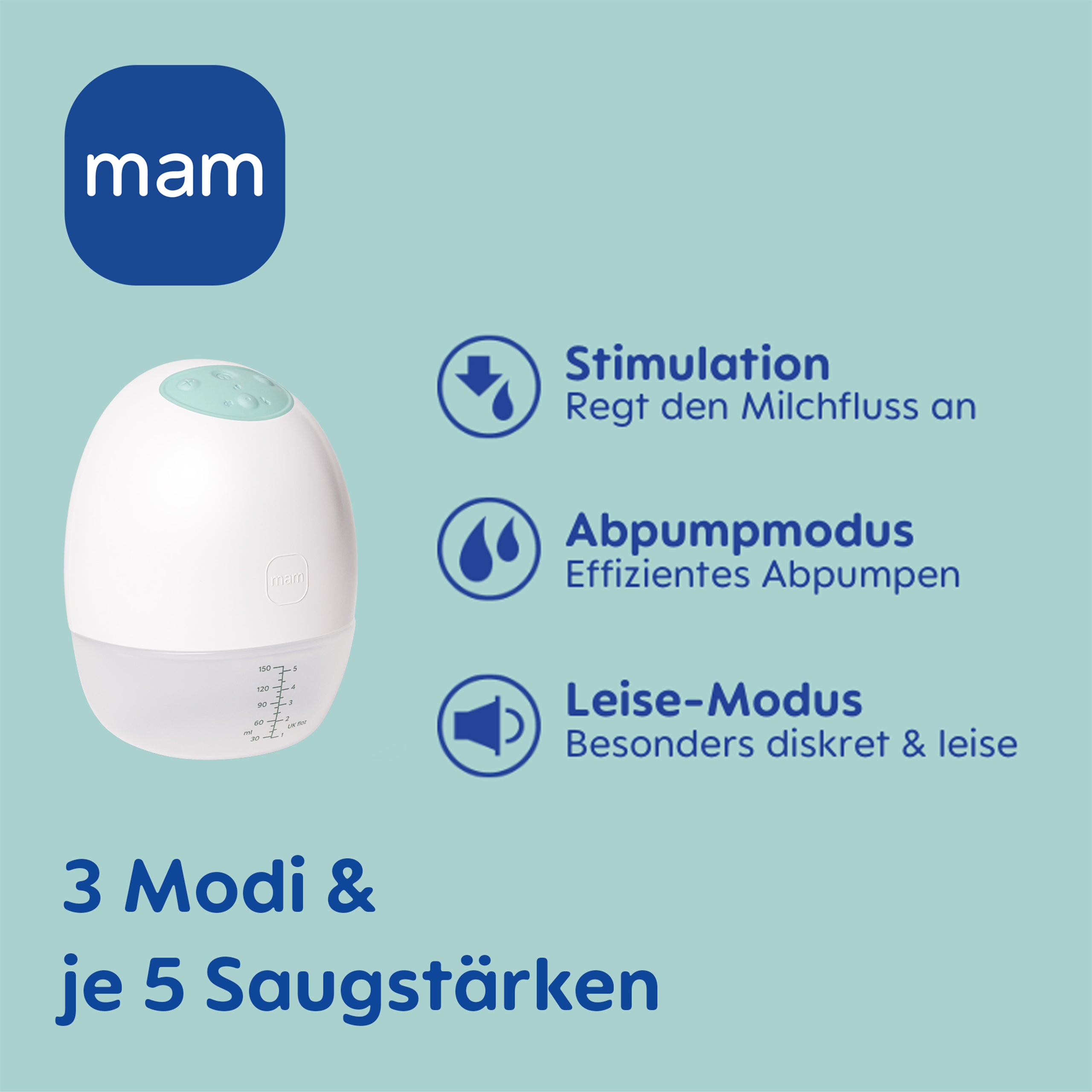 MAM Move Hands-free Milchpumpe