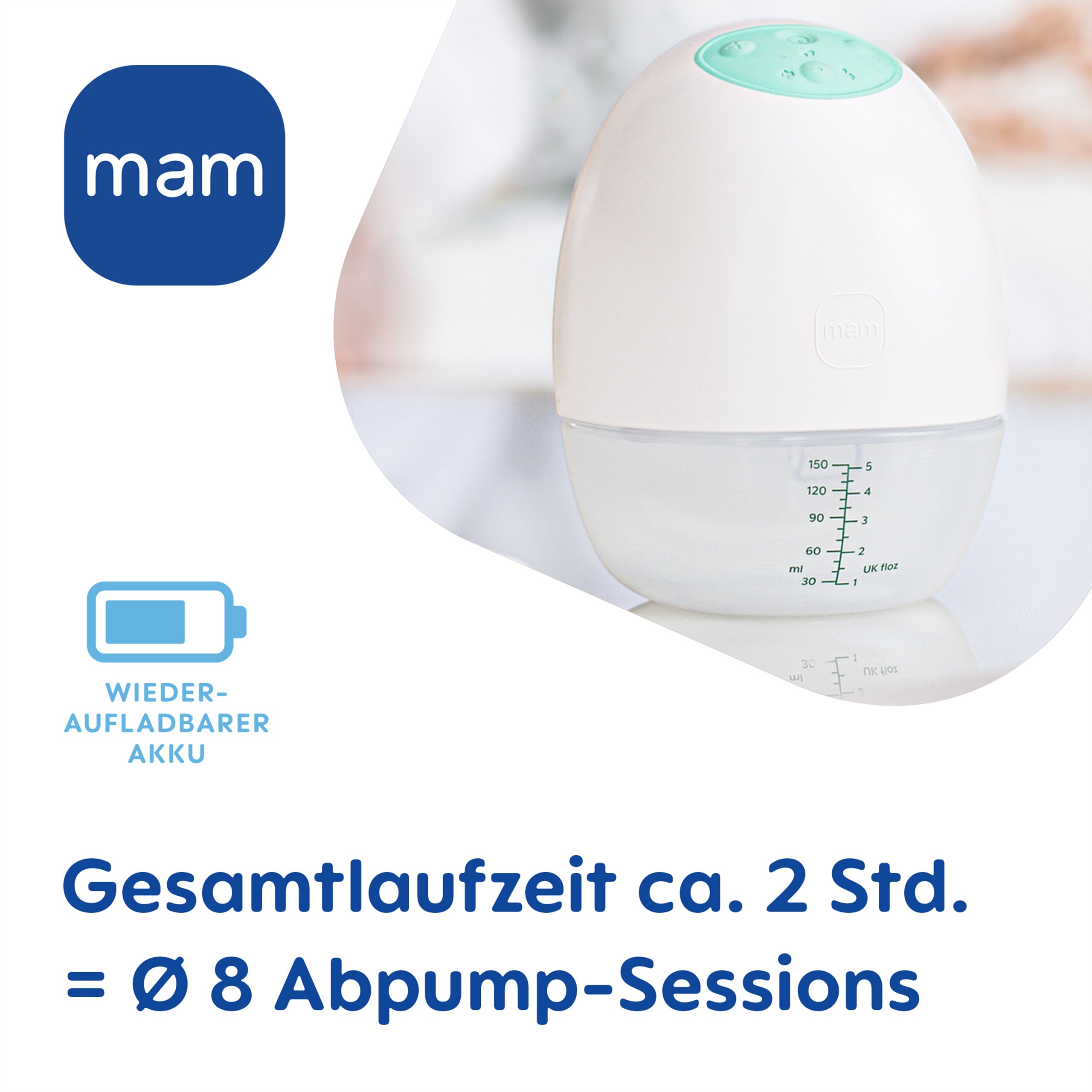 MAM Move Hands-free Milchpumpe