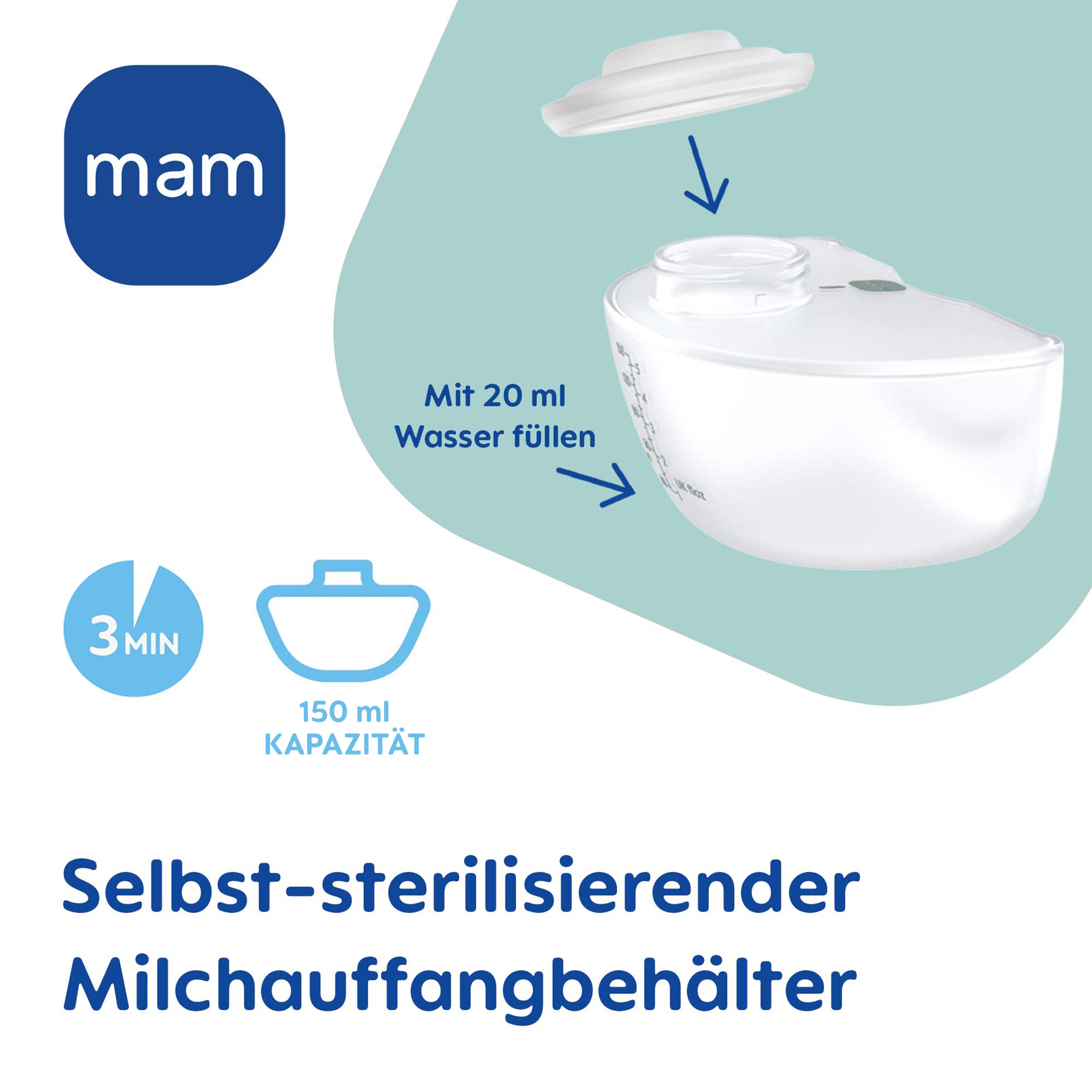 MAM Move Hands-free Milchpumpe