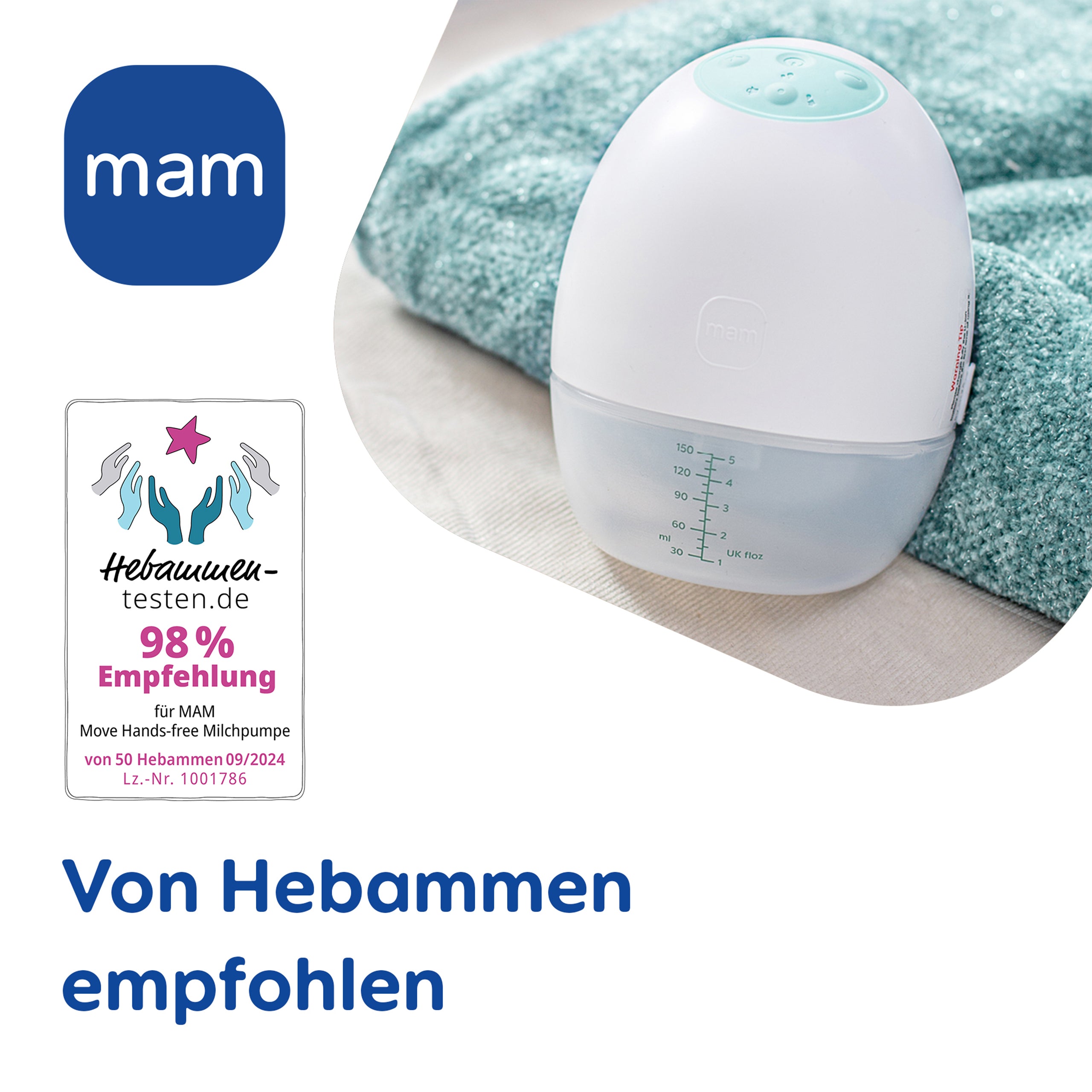 MAM Move Hands-free Milchpumpe