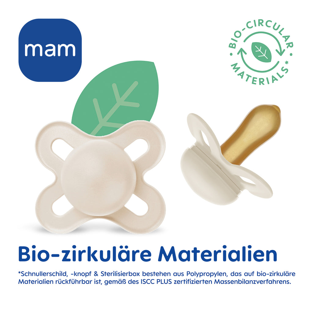 MAM Original Start Latex 0-2 rose
