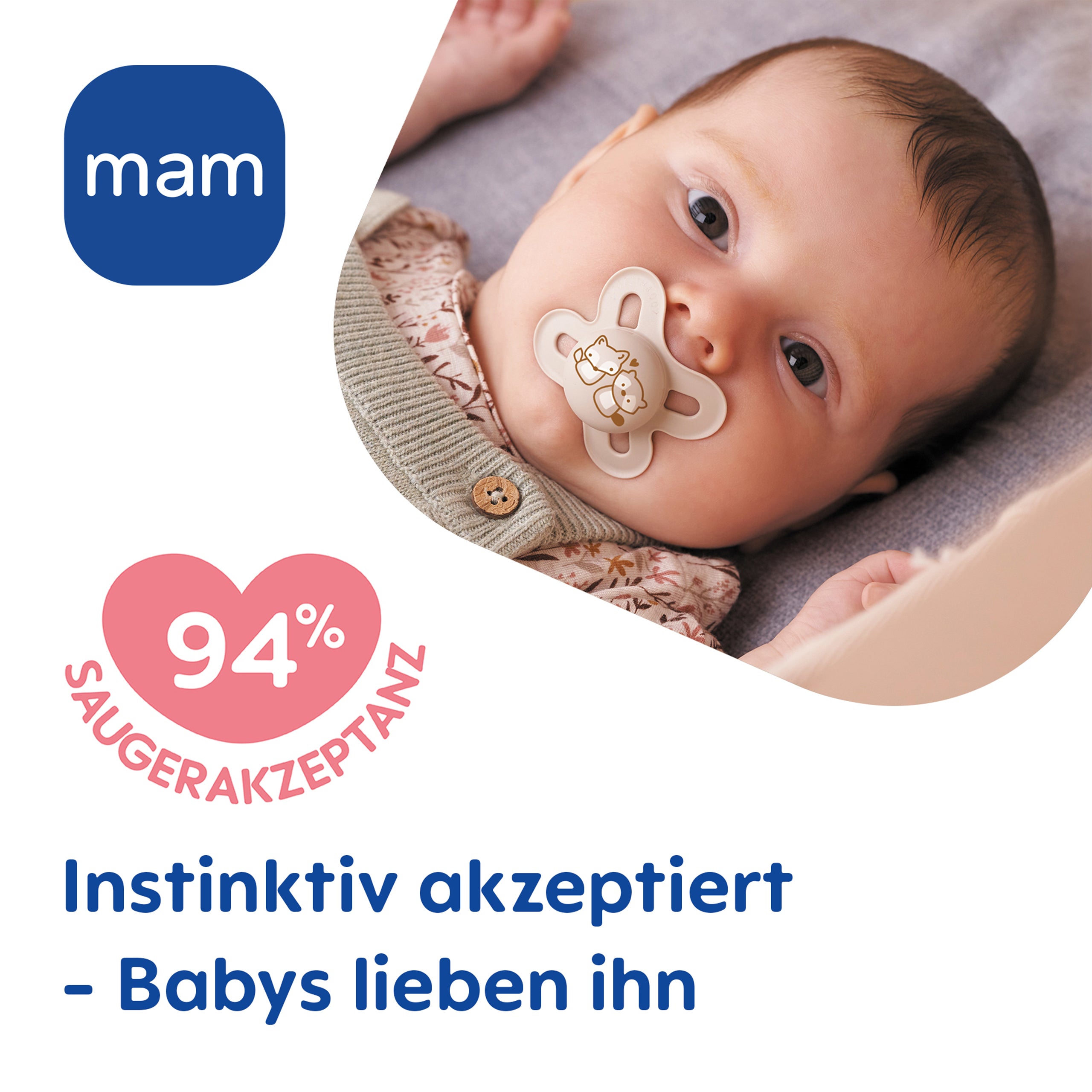 MAM Original Start Silikon 0-2 uni