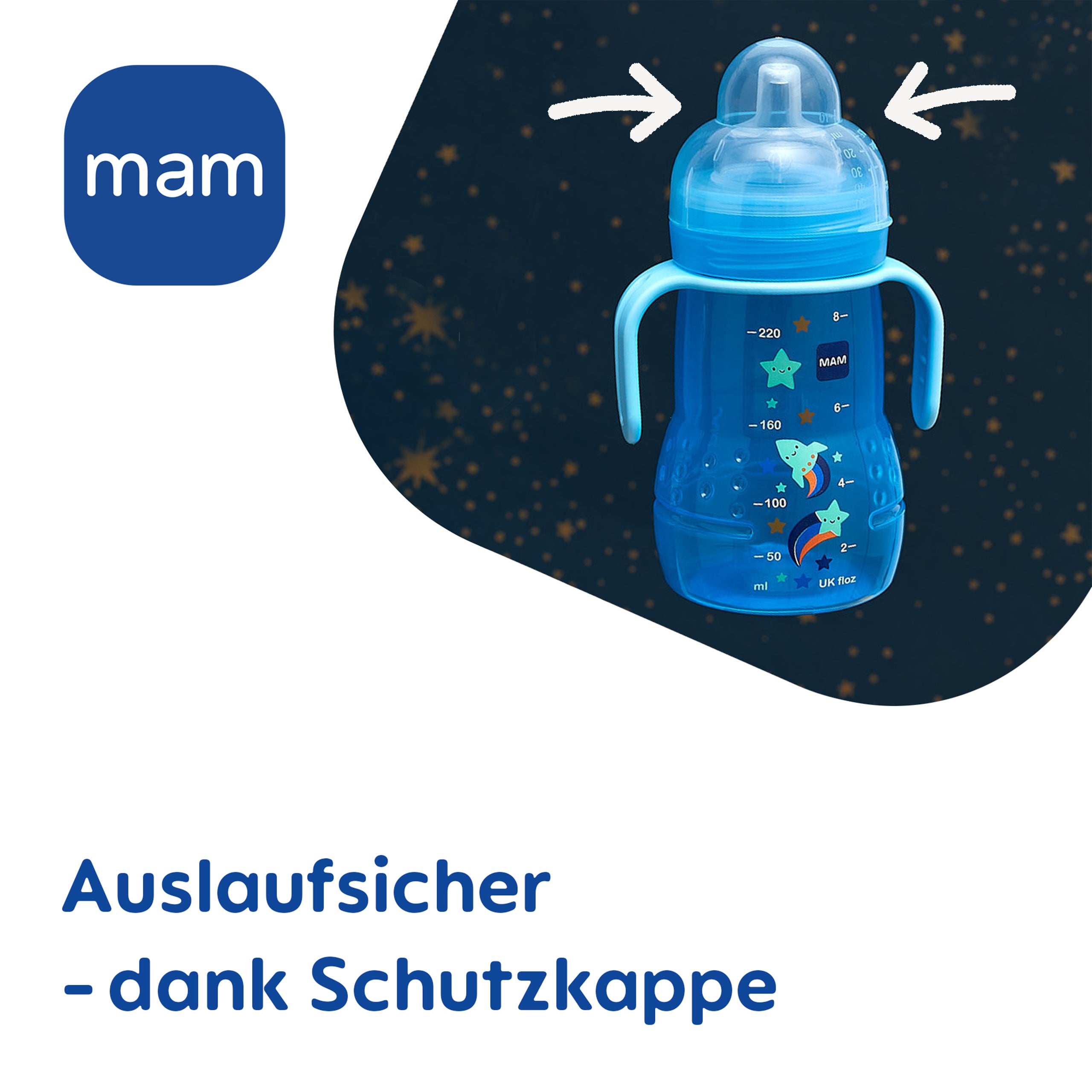 MAM Trainer+ Night 220 ml uni