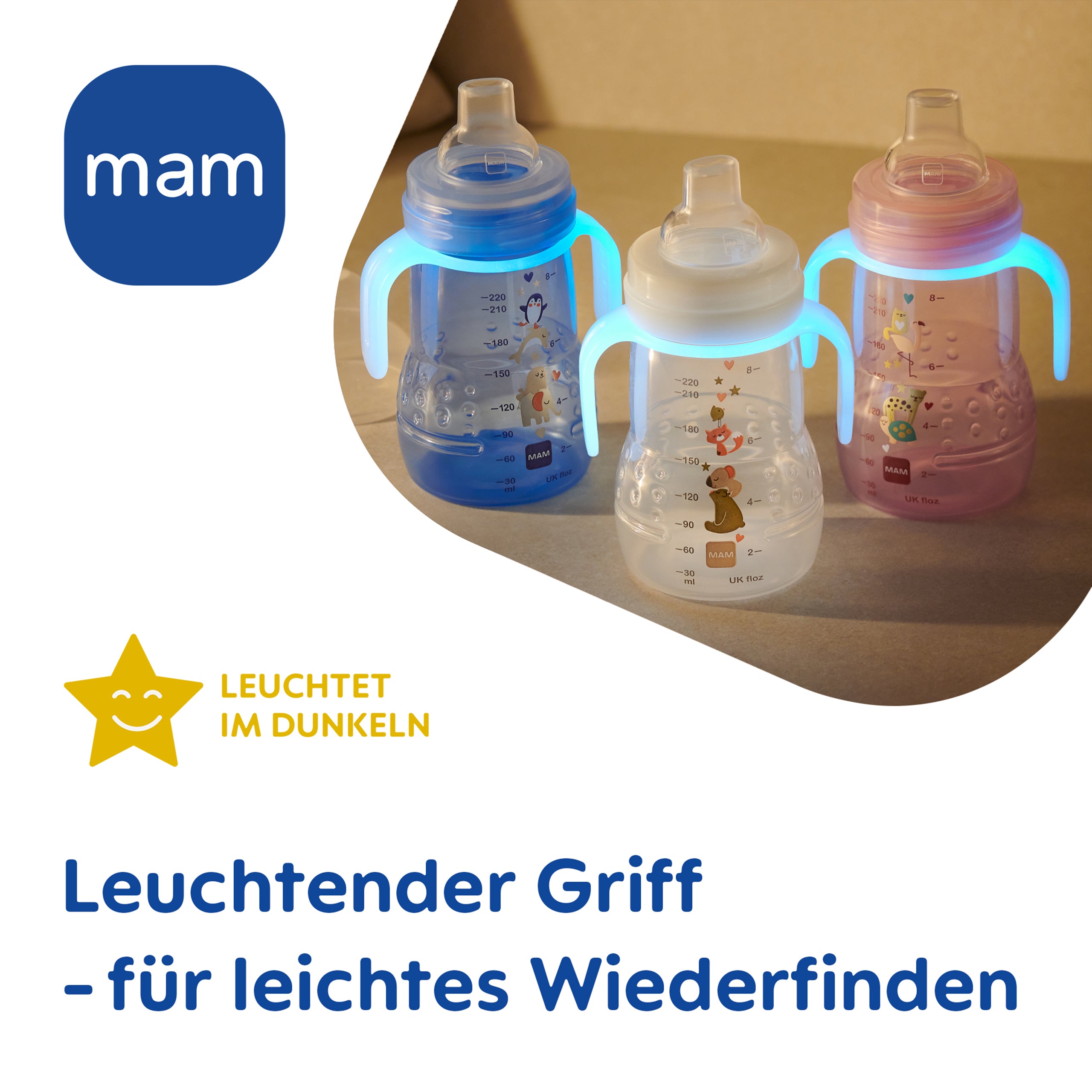 MAM Trainer+ Night 220 ml uni